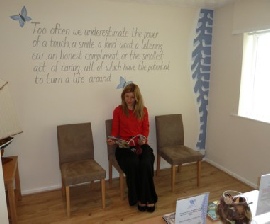 patient in waiting room
